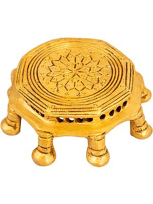 Rounded Octagonal Ritual Chowki