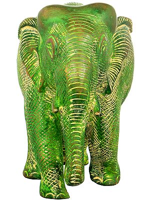 Elephant Brass Figurine