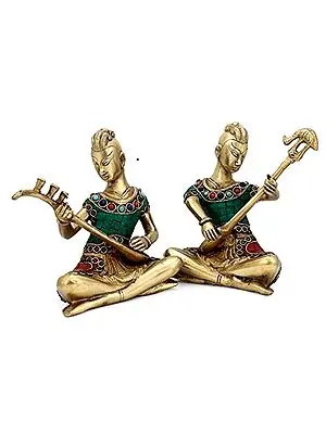 Tribals Making Music