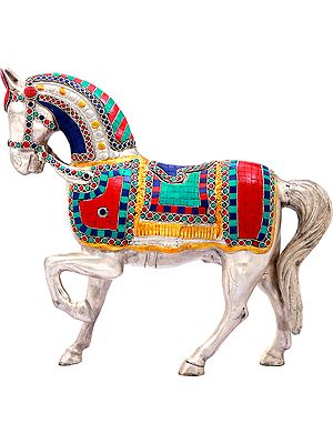 Decorated Walking Horse