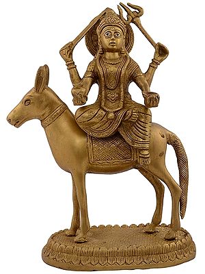 Seated Shitala, Looking Up At The Heavens