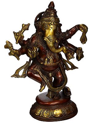 Dancing Ganesha Lucky Charm Hindu God
