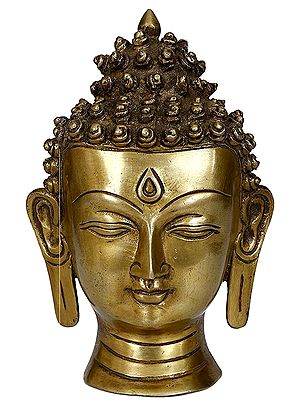 Lord Buddha Head Sculpture