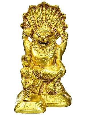 Narasimha Deity Brass Statue