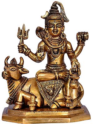 Lord Shiva Mahadev and Nandi Statue