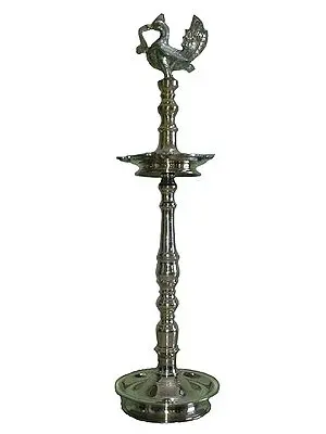 Mayur Puja Lamp