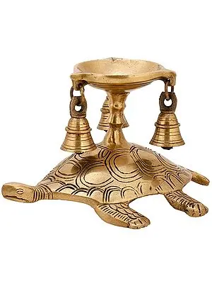 Vastu Puja Diya on Tortoise