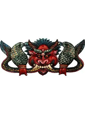 Wrathful Garuda Wall Hanging From Nepal (Tibetan Buddhist)