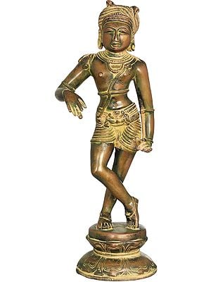 11" Vrishavahana Shiva In Brass | Handmade | Made In India