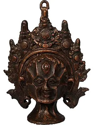 Chamunda Devi (Goddess Kali) Wall Hanging Mask From Nepal