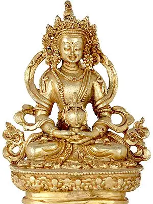 Tibetan Buddhist Deity Amitabha Buddha - Made in Nepal