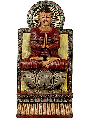 Buddha in Namaste Mudra - Tibetan Buddhist