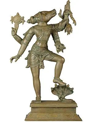 Varaha Avatara of Lord Vishnu with Bhudevi