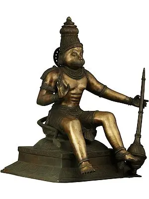 Lord Hanuman Granting Abhaya