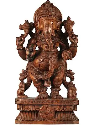 Ekadanta Standing Ganesha