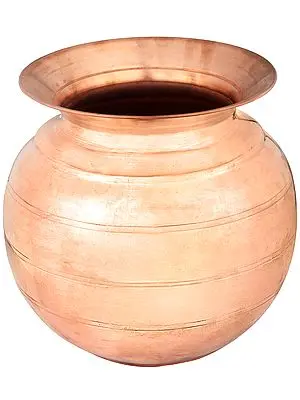 Pure Copper (Taamra) Puja Kalash