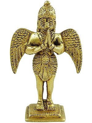 Garuda In Namaskaaram Mudra