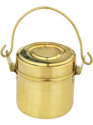Brass Container For Keeping Ghee