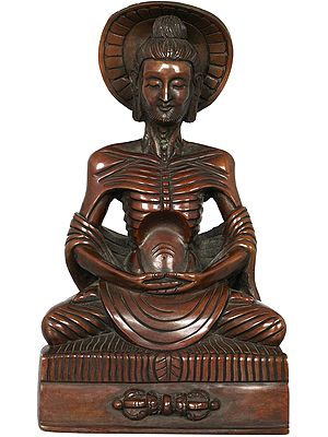 Emaciated Buddha - Made in Nepal