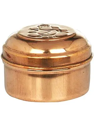 Lord Ganesha Small Box (Rimjim Dabba)