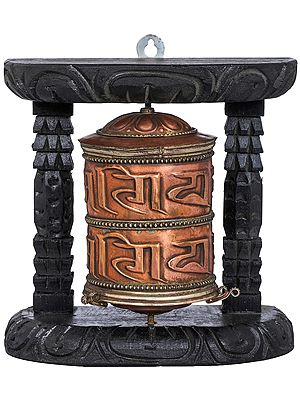 Tibetan Buddhist Prayer Wheel - Made in Nepal