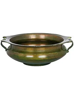 Brass Urli Bowl for Ritual Purposes
