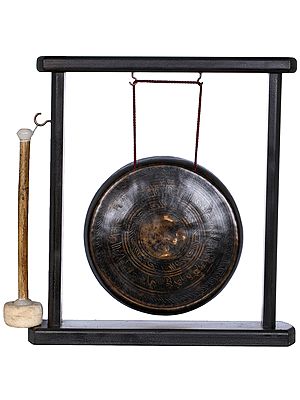 Tibetan Buddhist Monastery Gong
