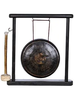 Tibetan Buddhist Monastery Gong
