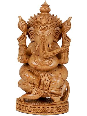 Ganesha Seated on His Rat