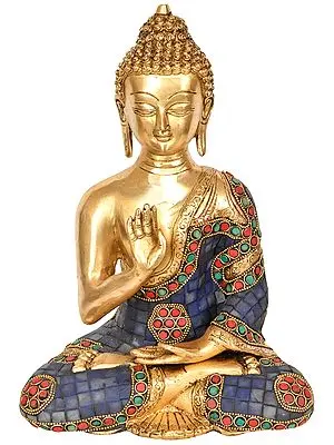 Lord Buddha in Abhaya Mudra