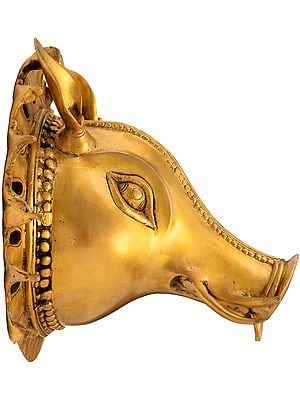 10" Varaha Brass Sculpture - Avatara of Vishnu | Handmade | Made in India