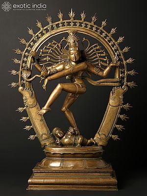 24" Nataraja (Dancing Lord Shiva) Bronze Sculpture