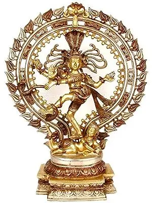 19" Nataraja In Brass | Handmade | Made In India