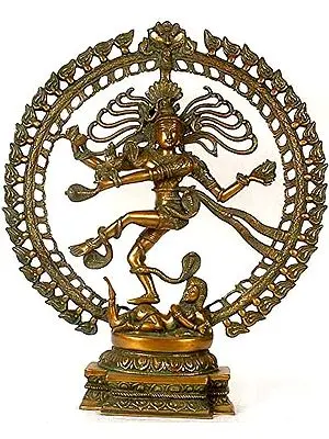 20" Nataraja In Brass | Handmade | Made In India