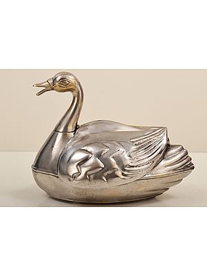 Brass Duck Shape Spice Box | Brass Spice Box | Handmade Art | Made In India