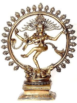 25" Dance Which Takes Place Within the Heart of Man In Brass | Handmade | Made In India