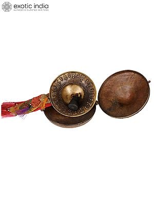 6" Tibetan Buddhist Cymbals with Case | Handmade