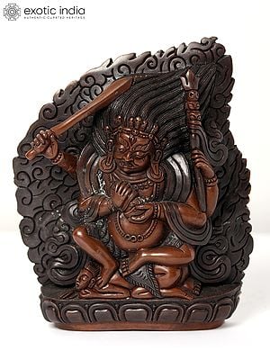 Fine Quality Mahakala Copper Statue - Made in Nepal