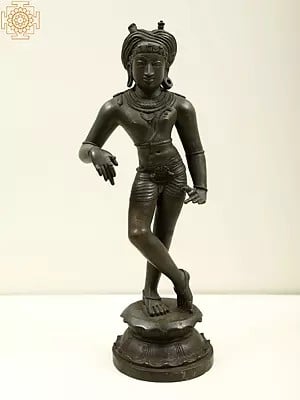 12" Vrishavahana Shiva | Handmade | Madhuchista Vidhana (Lost-Wax) | Panchaloha Bronze from Swamimalai