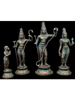 Lord Rama, Lakshman and Goddess Sita (Ram Darbaar)