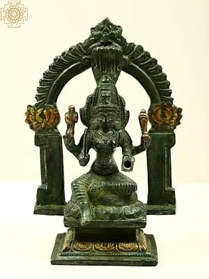 5" Mariamman (South Indian Goddess Durga) | Incarnation of Goddess Chandni/Durga | Brass Statue | Made in India | Handmade