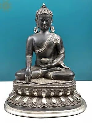 20" Lord Buddha in Bhumisparsha Mudra | Handmade
