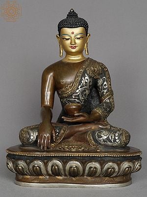 10" Lord Shakyamuni Buddha From Nepal