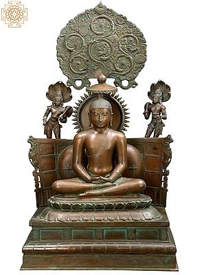 39" Large Lord Buddha with His Two Disciples