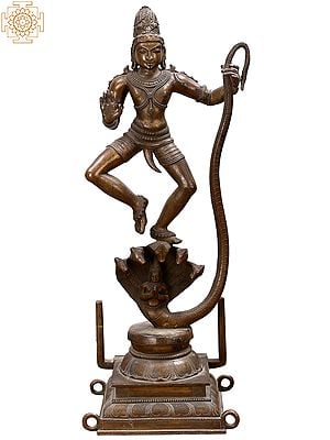 20" Kalinga Krishna Bronze Sculpture