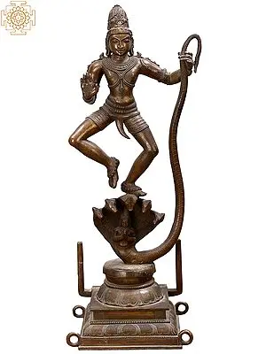 20" Kalinga Krishna Bronze Sculpture