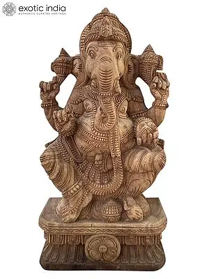 24" Statue Of Siddhivinayak Ganesha