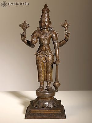 Bronze Statues of Lord Vishnu