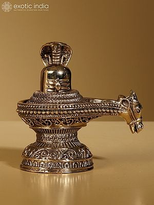 4" Brass Superfine Shivalinga