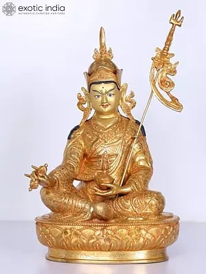14" Guru Padmasambhava Statue from Nepal
